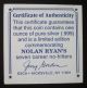 Nolan Ryan 7 No - Hitters Commemorative 1 Ounce.  999 Silver Coin With Silver photo 3
