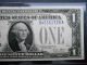 1928 A $1 Silver Certificate Fr.  1601 R/a Blk.   Gem  1st Of 2 Small Size Notes photo 2