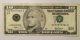 Low Serial Number,  2001 $10 Dollars Frn Small Size Notes photo 1