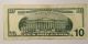 Low Serial Number,  2001 $10 Dollars Frn Small Size Notes photo 2