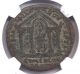 Eumenea Phrygia Philip I Ad 244 - 249 Ae37 Ngc F Temple Ac Coins: Ancient photo 1