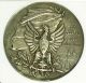 Swiss 1898 Silver Medal Shooting Fest Neuchatel Eagle R - 970c Ngc Ms62 Europe photo 2