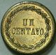 Dominican Republic 1877 1 Centavo - - - Scarce Variety - - - North & Central America photo 1