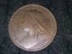 Real 1899 Great Britain One Penny Coin UK (Great Britain) photo 1