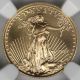 1998 Gold 1/10 Oz American Eagle $5 Ngc Ms70 Gold photo 2