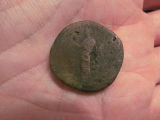 (i549) Bronze Ae Large Roman Coin,  18.  56g photo