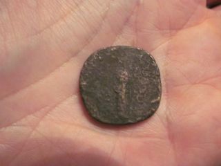 (i550) Bronze Ae Large Roman Coin,  15.  48g photo