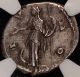Roman Empire Faustina Jr.  Ad 147 - 175/6 Ar Denarius Colosseum Hoard Ngc Vf Coins: Ancient photo 3