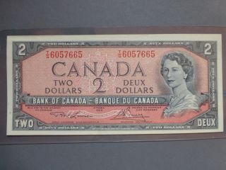 1954,  2 Dollars,  Lawson - Bouey T/g 6057665 Bc - 38d photo