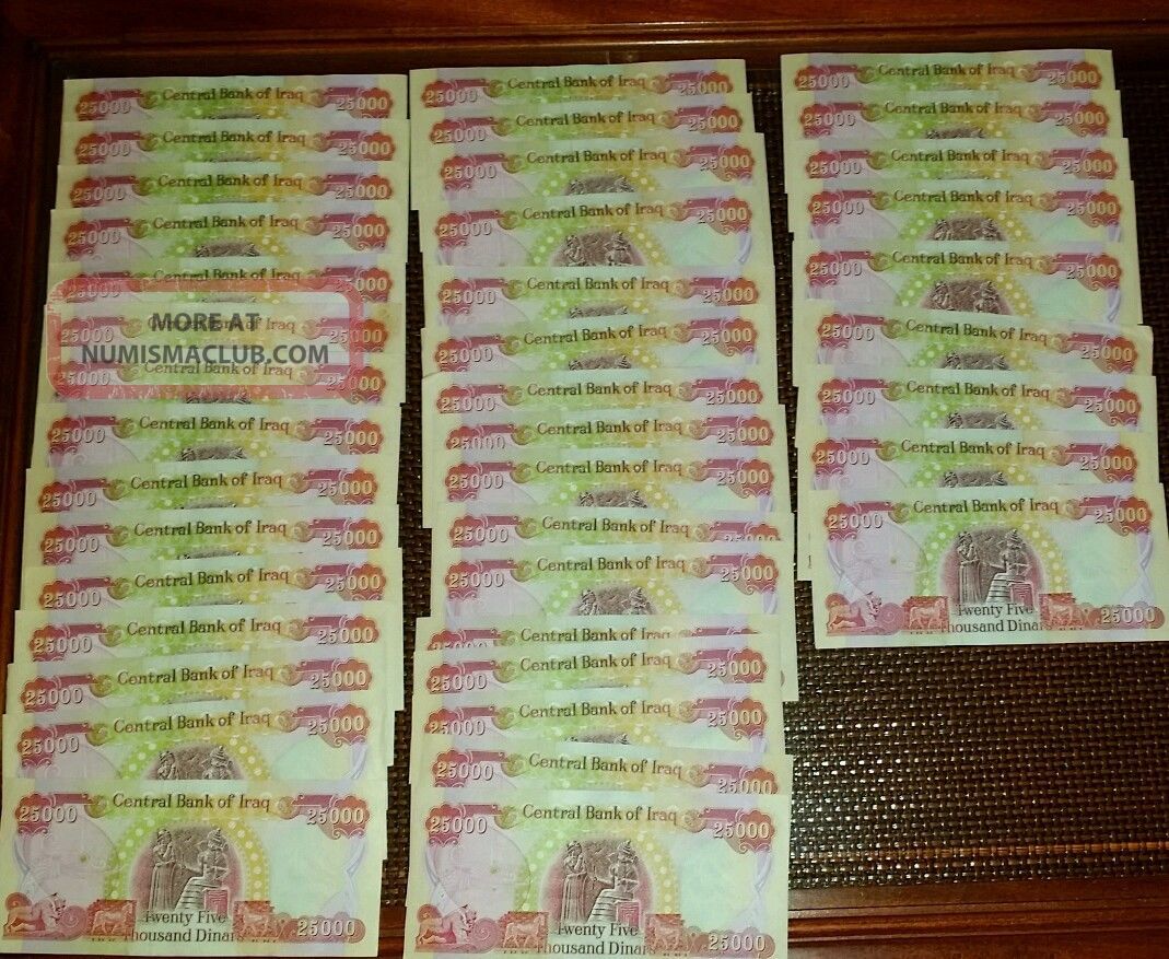 1,  000,  000 Iraq Dinar Uncirculated Middle East photo