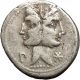 Roman Republic 114bc Sardinia Galley Victory Janus Form Head Silver Coin I52630 Coins: Ancient photo 1