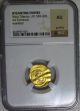 Nd (ad 582 - 602) Maurice Tiberius Gold Av Tremissis Ngc About Unc Coins: World photo 2
