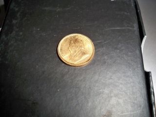 1/10 One Tenth Oz Ounce South Africa Krugerrand Bar Round Fine Gold Coin Bullion photo