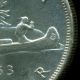 1953 Nsf Canada Queen Elizabeth Ii,  Silver Dollar,  Iccs Certified Ms - 62 Coins: Canada photo 2