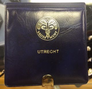 1985 Netherlands Gold Ducat With Case &,  Dutch Ducat Proof Coin photo
