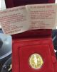 1985 Netherlands Gold Ducat With Case &,  Dutch Ducat Proof Coin Coins: World photo 3