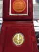 1985 Netherlands Gold Ducat With Case &,  Dutch Ducat Proof Coin Coins: World photo 4