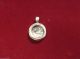 Biblical Widows Mite Coin In Sterling Silver Pendant,  Vintage Holy Land Jewelry Coins: Ancient photo 3