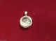 Biblical Widows Mite Coin In Sterling Silver Pendant,  Vintage Holy Land Jewelry Coins: Ancient photo 5