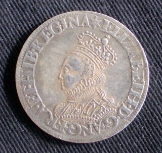 Tudor Elizabeth I Coin C:1600 ' S Museum Issue Type.  & Definition 2 photo