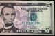 2013 $5 Five Dollar Bill,  Uncirculated Us Currency Note,  Frb L San Francisco Small Size Notes photo 3