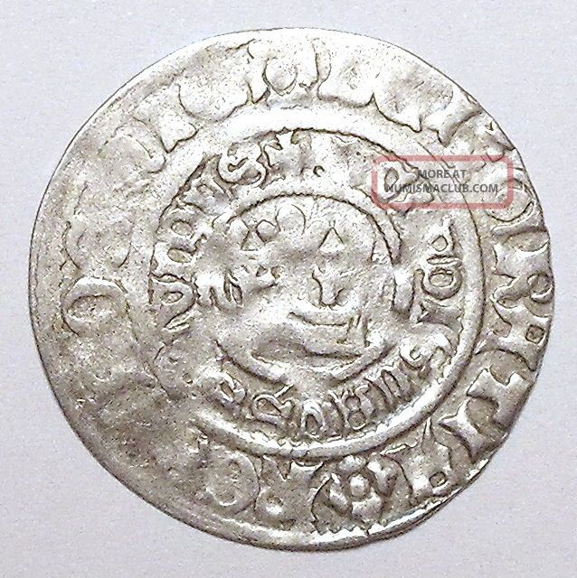 Medieval Europe - Bohemia - Wenceslaus Ii (1278 - 1305) Prager Groschen - Silver Coins: Medieval photo