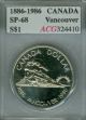1986 Canada Silver Vancouver Dollar Top Grade Sp Specimen Proof. Dollars photo 2