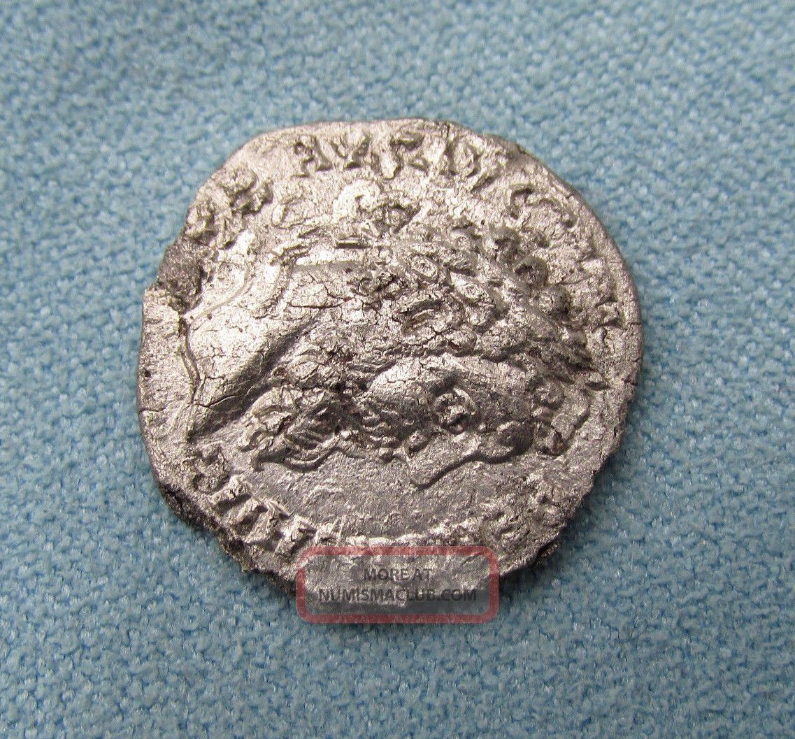 Roman Imperial Denarius Pertinax 193 Ad Ar Silver