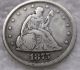 1875 S Twenty Cents Fine Details C28 Coins: US photo 3