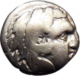 Kallatis 281bc Young Hercules Bow Club Ancient Silver Greek Coin I30168 photo