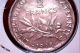 1918 Silver French 2 Francs - Au Coin Detail Europe photo 2
