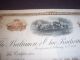 1890 Baltimore And Ohio Rail Road Co Stock Certificate Shares $100 Each R401 Pz Transportation photo 8