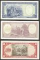 Chile,  3 Items,  1,  5 Escudos 1964,  1/2 Of 1962 - 1975,  P 136,  138,  134a A,  Unc Paper Money: World photo 1