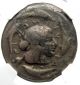 Hhc Sicily,  Syracuse.  Deinomenid Tyranny.  Hieron I,  Tetradrachm (h8010) Coins: Ancient photo 1