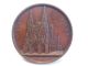 Rare Architecture Medal By Wiener - St Ouens Church At Rouen Exonumia photo 1