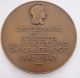 Rare French Art Deco Medal By Jean Vernon / Medaille Societe Ingenieur Civil Exonumia photo 1