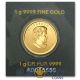 2015 Maplegram25™ 1 Gram.  9999 Gold Canadian Maple Leaf Coin Coins: Canada photo 2
