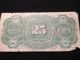 Bargain Us Fractional Currency 25 - Cent Note 4th Issue 1869 - 75 Very Good 220 Paper Money: US photo 1
