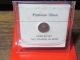 Vintage Franklin Jimmy Carter Eyewitness 10 Mm Platinum Mini - Coin Platinum photo 1