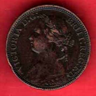 United Kingdom - 1 Fathering - 1875 - Rare Coin C - 39 photo