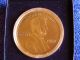 2 Inch 1909 Vdb Lincoln Penny In Presentation Box,  Oversize A Good Collectable Exonumia photo 2