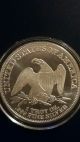 Liberty Seated Silver 1 Troy Oz.  999 Fine Round Eagle One Ounce 1854 Dollar Bars & Rounds photo 1