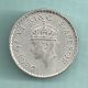 British India - 1940 - King George Vi Emperor - 1/4 Rupee - Rare Silver Coin British photo 1