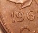 Error Coin 1963 Die Chip On 9 Of Date Elizabeth Ii A53 Coins: Canada photo 3
