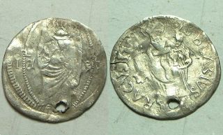 Rare Europe Silver Coin Ragusa Dubrovnik S.  Blasivs/ragvsii Croatia 14 C photo