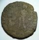 Ancient Roman Bronze Coin Theodosius 379 - 395ad Raising Kneeling Female R2 Rarity Coins & Paper Money photo 1