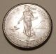 1907 - S Philippines - 1 Peso - Mirror Surface - One Peso - Silver - Edge Toning Philippines photo 3