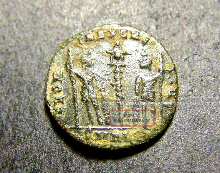 Constantine Ii, Roman Soldiers, Spears, Shields In Alexandria Rare