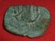 Byzantine / Trachy Ancient Bronze Cup Skifat Coin Circa 1100 Ad - 1923 - Coins: Ancient photo 1