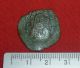 Byzantine / Trachy Ancient Bronze Cup Skifat Coin Circa 1100 Ad - 1923 - Coins: Ancient photo 4